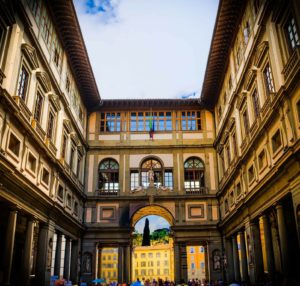 Florence Italy Uffizi discovery